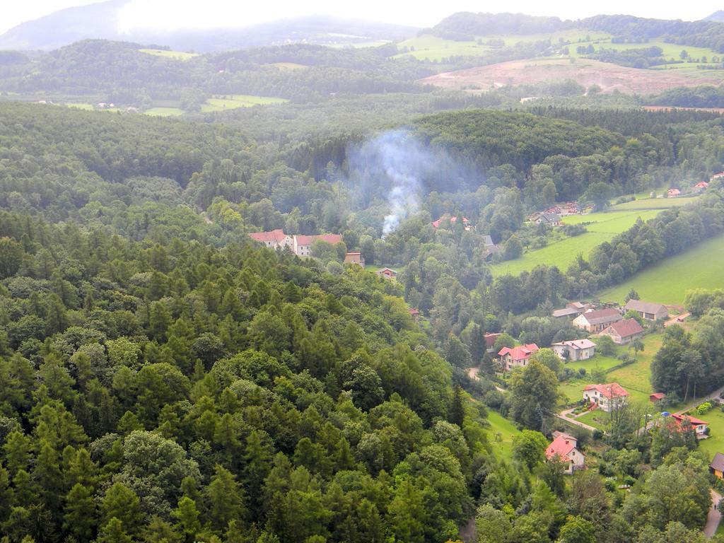 Zamek W Dziegielowie Dış mekan fotoğraf
